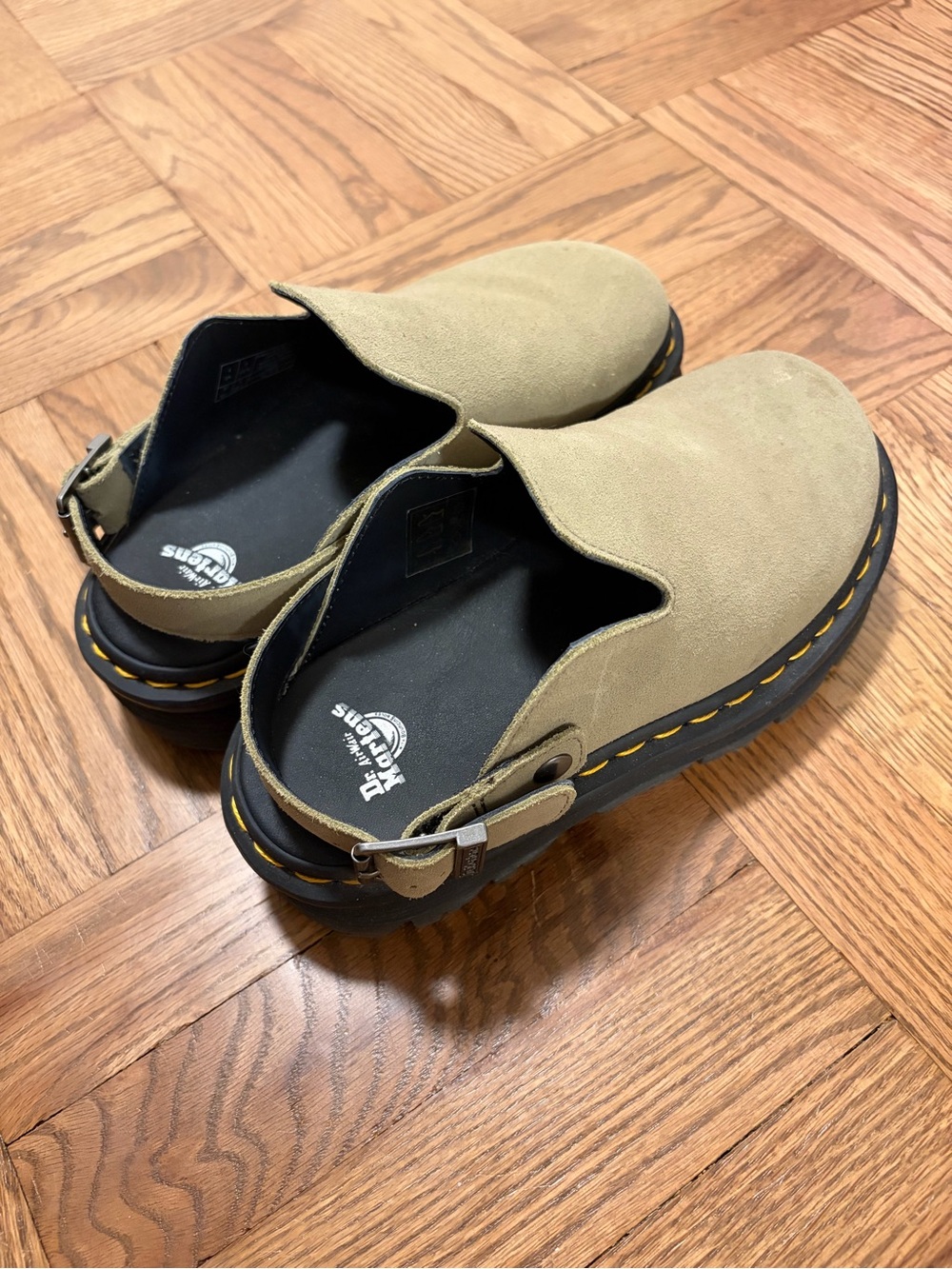 Dr. Martens ZebZag Mule MUTED OLIVE